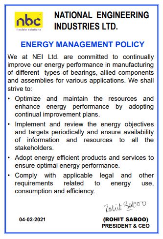 NEI Energy Policy