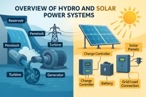 Hydro vs Solar Power Systems