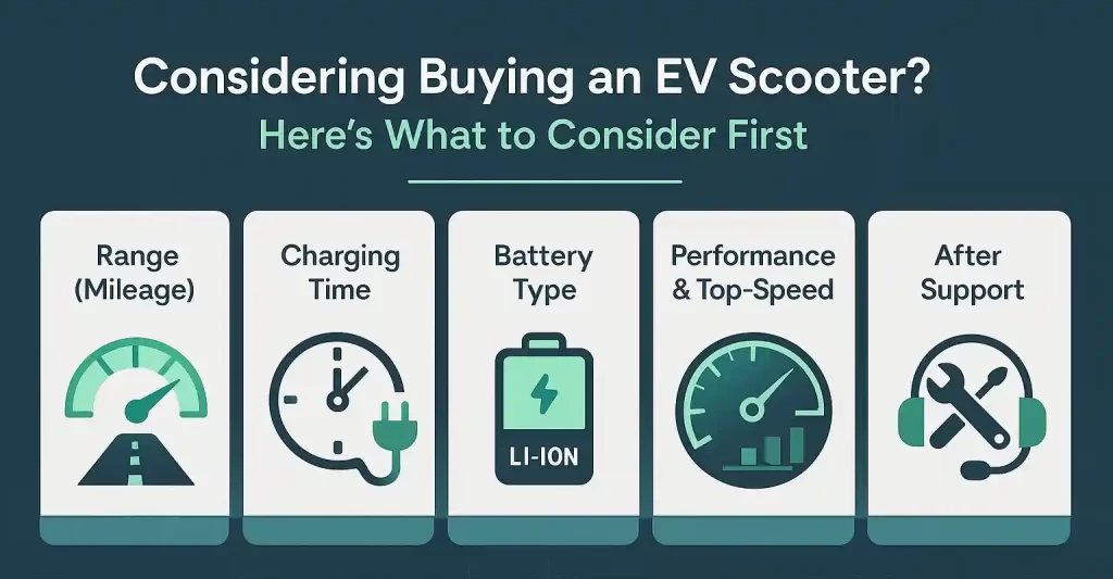 Key Factors for EV Scooter Buyers