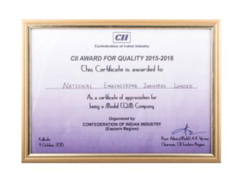 CII Awards | National Bearing Company